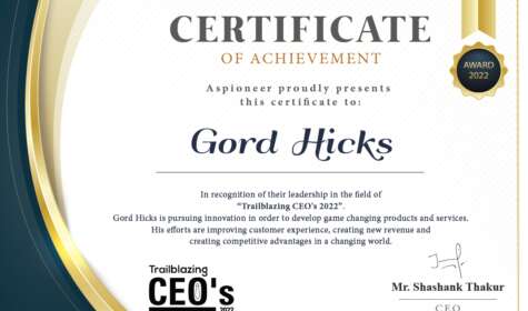 Photo of Certificate