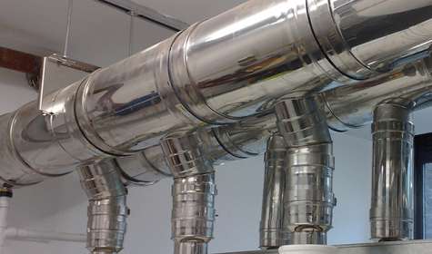 Photo of Boiler flue