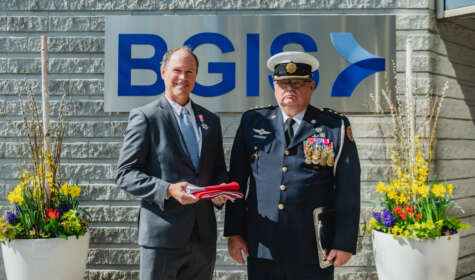Photo of BGIS Flag Raising 102